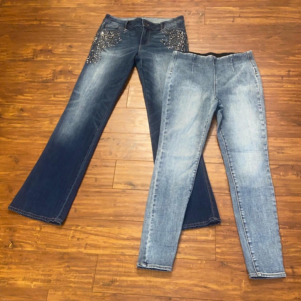 Set Of White House Black Market Jeans, Size: 4